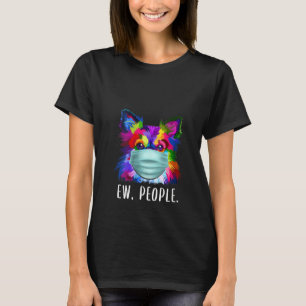 Frauen farbenfrohe Chihuahua Ew Menschen, die eine T-Shirt