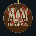 Frauen Feuerwehrfrau Mutter US Feuerwehrfrau Mama Keramik Ornament<br><div class="desc">Frauen Feuerwehrfrau Mutter US Feuerwehrfrau Mama Geschenk. Perfektes Geschenk für Ihren Vater,  Mama,  Papa,  Männer,  Frauen,  Freunde und Familienmitglieder am Erntedank Tag,  Weihnachten,  Muttertag,  Vatertag,  4. Juli,  1776 Unabhängiger Tag,  Veteranen Tag,  Halloween,  Patrick's Day</div>