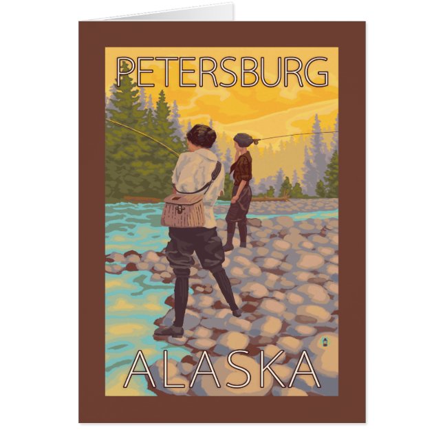 Frauen Fischen - Petersburg, Alaska (Vorne)