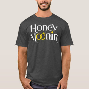 Frauen Flitterwochen-Honigmond Braut Bräutigam Fli T-Shirt