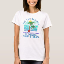Frauen Florida Weihnachts-T-Shirt