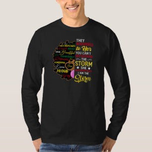Frauen Frauen, die ich stürmisch bin, flüstern sie T-Shirt