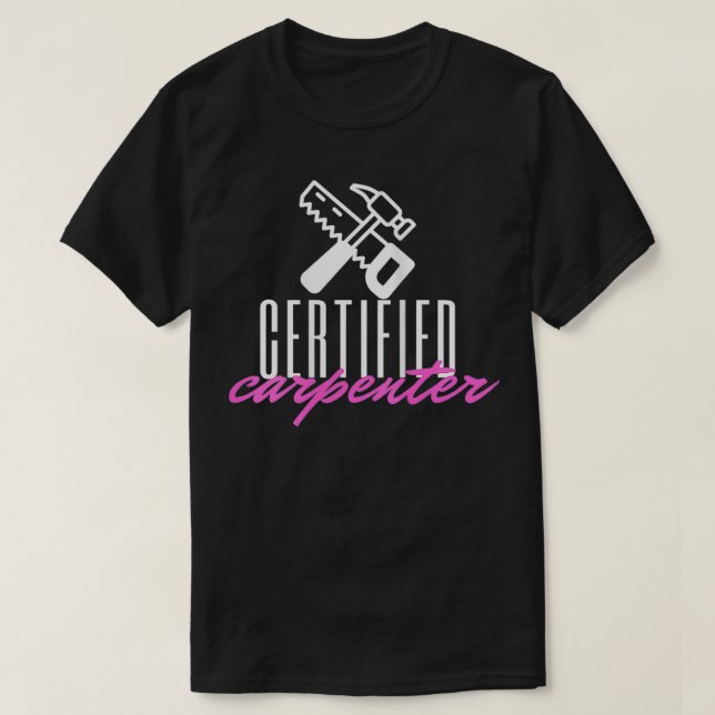 Frauen Frauen Holzbearbeitung T-Shirt (Design vorne)