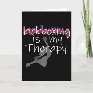 Frauen Frauen Kickboxen Ist Meine Therapie , Kickb Karte