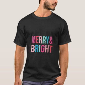 Frauen Frauen Mädchen farbenfrohe fröhliche und he T-Shirt