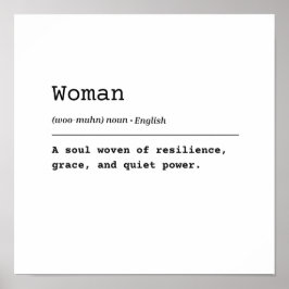 Frauen - Frauen mit Stärke Poster