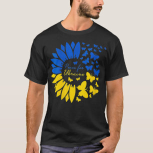 Frauen Frieden in der Ukraine Sonnenblume T für Fr T-Shirt