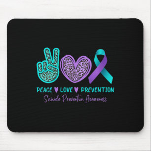 Frauen Frieden Liebe Prävention Suizidbewusstsein Mousepad