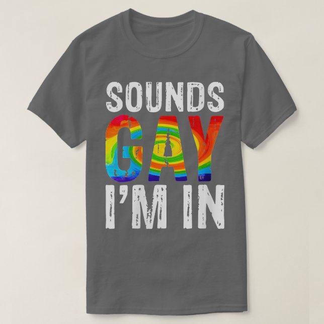 Frauen Funny Gay Pride klingt schwul im men Frauen T-Shirt (Design vorne)