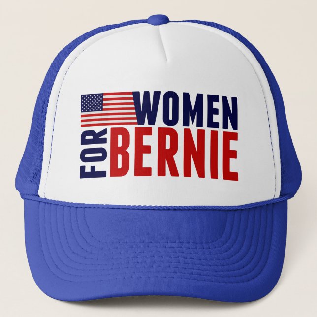 Frauen für Bernie Sanders Truckerkappe (Vorderseite)