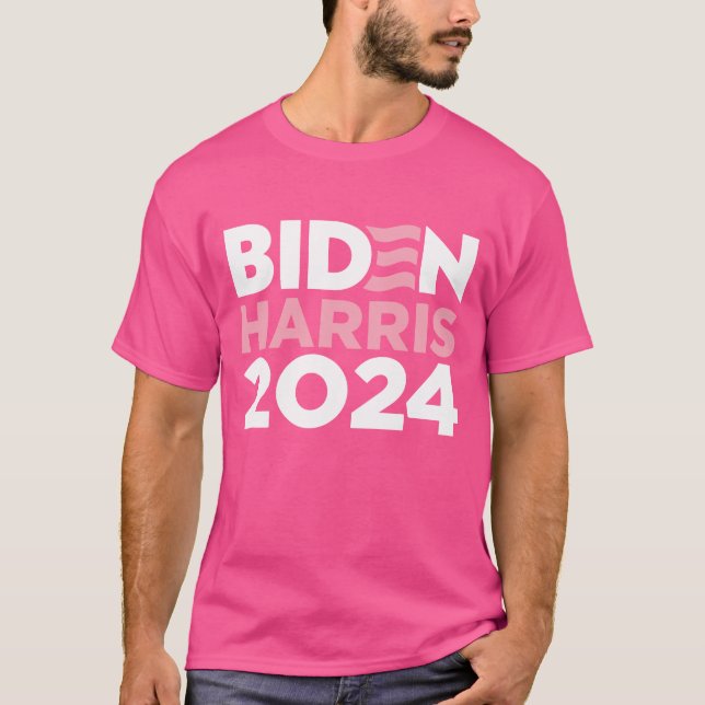 Frauen für Biden Harris 2024 T-Shirt (Vorderseite)