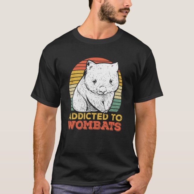 Frauen für eine Wombat zugesetzt T-Shirt (Vorderseite)