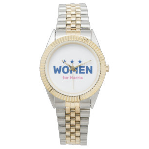 Frauen für Harris 2024 Armbanduhr