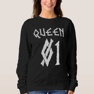 Frauen für ihre Königin Valhalla Partn Sweatshirt