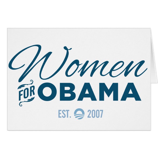 Frauen für Obama (Vorderseite (Horizontal))