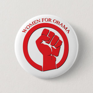 Frauen für Obama Button