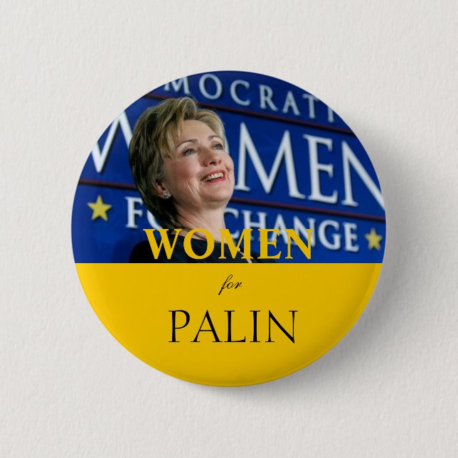 Frauen für Palin Button (Vorderseite)
