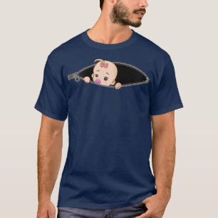 Frauen Für schwangere Frauen lustiges Baby in Bauc T-Shirt