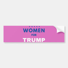 Frauen für Trump Autoaufkleber
