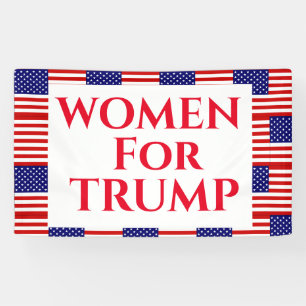 FRAUEN FÜR TRUMP BANNER