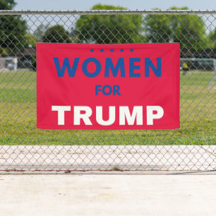 Frauen für Trump Banner
