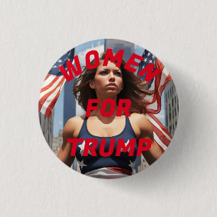FRAUEN FÜR TRUMP BUTTON