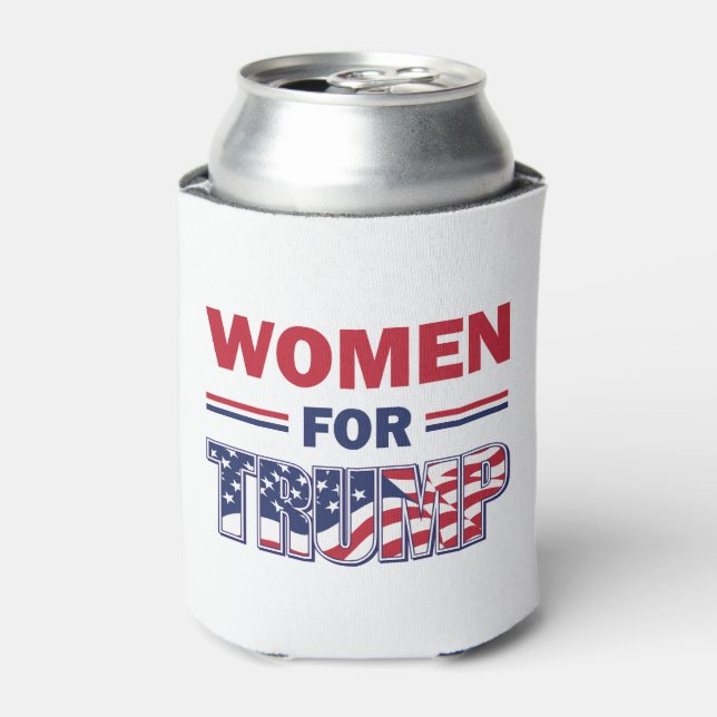 Frauen für Trump Dosenkühler (Kanne Vorderseite)