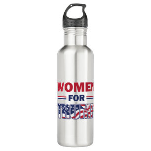 Frauen für Trump Edelstahlflasche