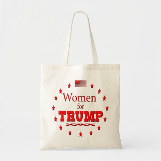FRAUEN FÜR TRUMP-MAGA-GEAR TRAGETASCHE (Vorne)