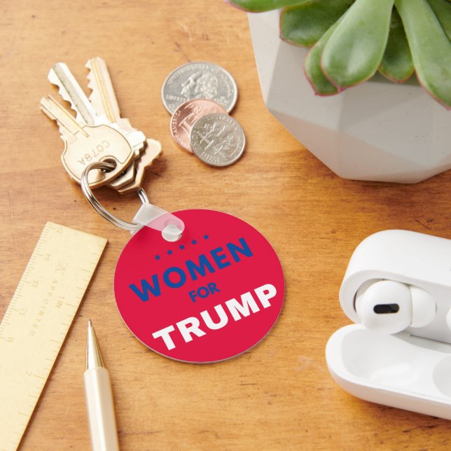 Frauen für Trump Schlüsselanhänger (Schreibtisch)