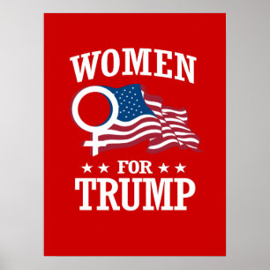 FRAUEN FÜR TRUMPF POSTER