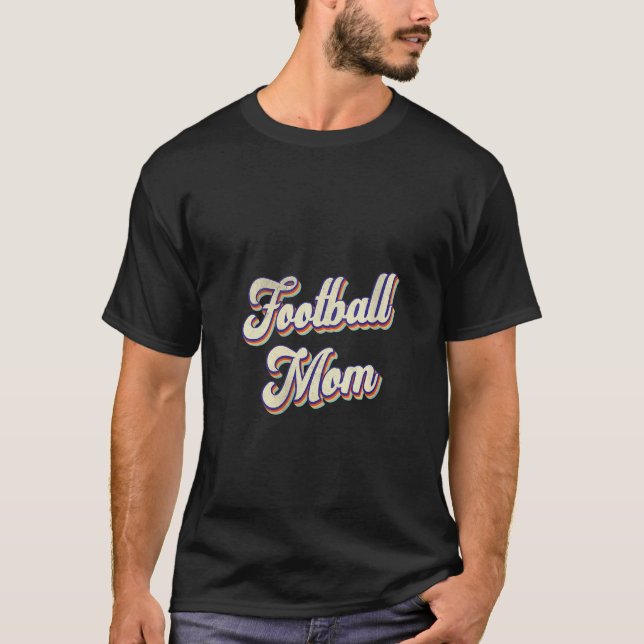 Frauen Fußball Mama Shirt gebleicht Mama Lebenslau (Vorderseite)