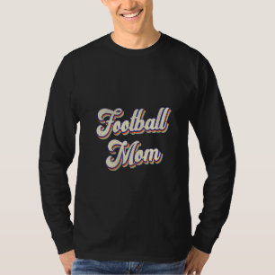 Frauen Fußball Mama Shirt gebleicht Mama Lebenslau