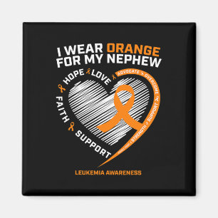 Frauen geben Leukämie Bewusstsein Nephew Leukämie Magnet