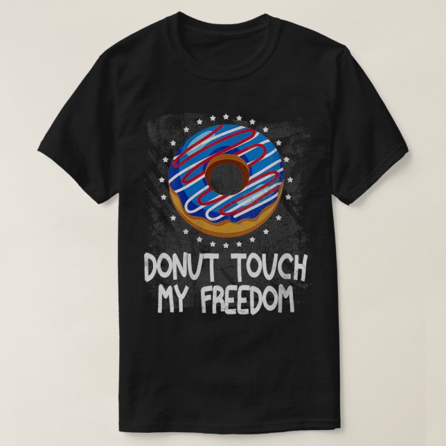 Frauen geben meiner Freiheit die Touch T-Shirt (Design vorne)