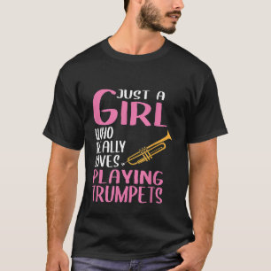 Frauen geben nur ein Mädchen, das wirklich Lieben T-Shirt