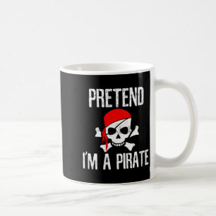 Frauen Geben vor, ein Pirat zu sein - Totenkopf Lu Kaffeetasse