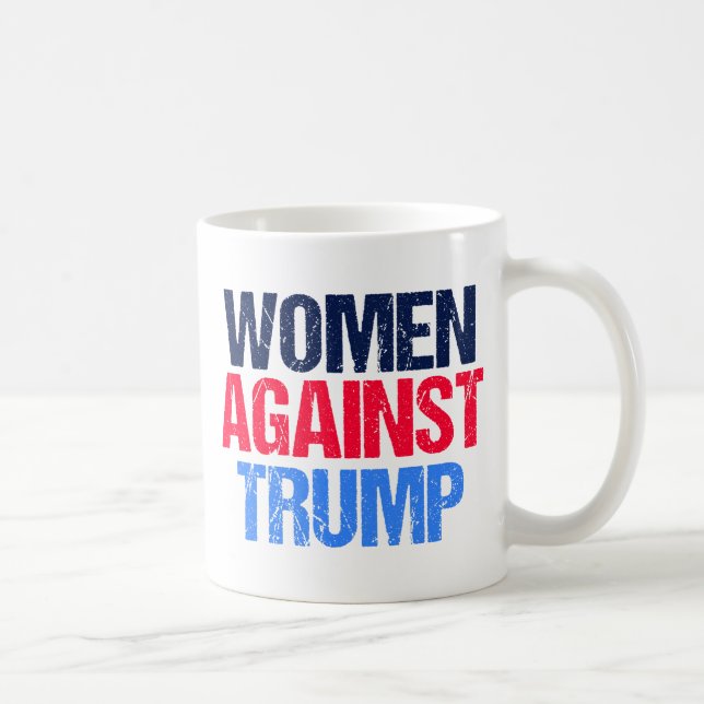 Frauen gegen Trump Kaffeetasse (Rechts)