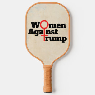 Frauen gegen Trump-Paddel Pickleball Schläger