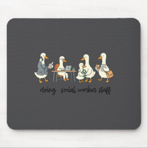 Frauen Geistesgesundheit Gans macht Soziales Mousepad