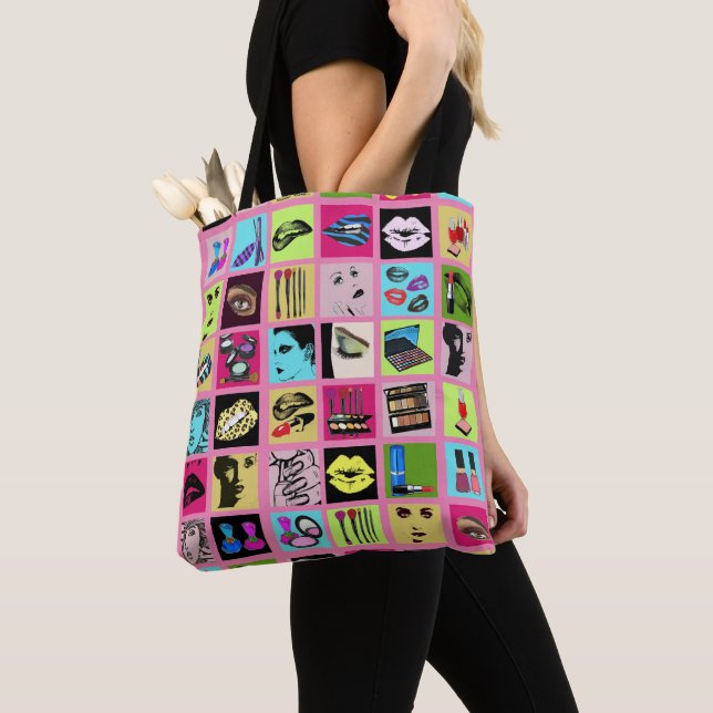 Frauen Gesichter Makeup Beauty Kosmetik Kollektion Tasche (Von Nahem)