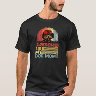 Frauen gestörtes Poodle-T-Shirt Phantastisch wie m T-Shirt