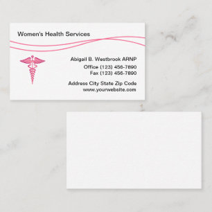 Frauen Gesundheitszentrum Visitenkarte