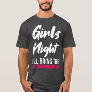 Frauen Girls Nacht bringe ich den Teil des Reisewa T-Shirt