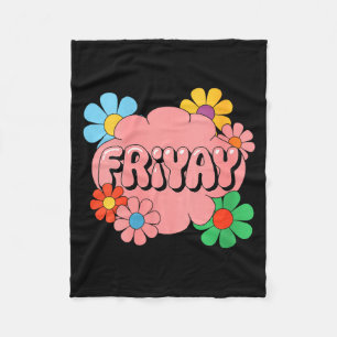 Frauen Glücklicher Freitag Fri-yay Lehrer Schule M Fleecedecke