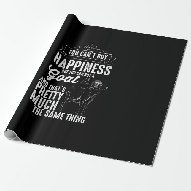 Frauen Goat Lover Goat Geschenk Geschenkpapier (Ungerollt)