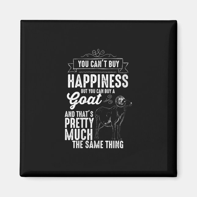 Frauen Goat Lover Goat Geschenk Magnet (Vorne)