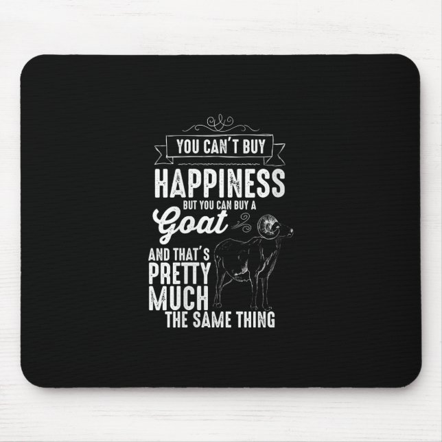 Frauen Goat Lover Goat Geschenk Mousepad (Vorne)