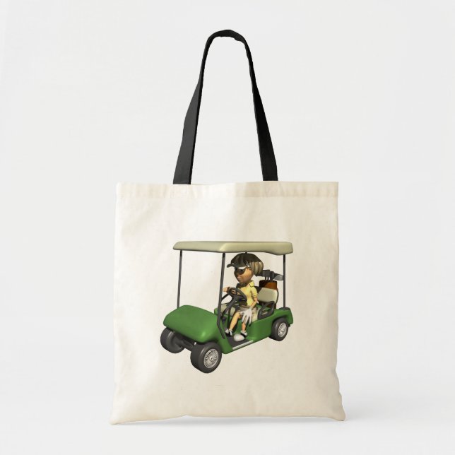 Frauen-Golfspieler-Wagen Tragetasche (Vorne)