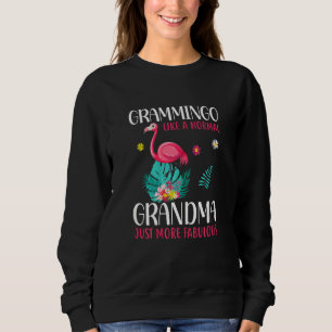 Frauen Grammingo wie eine normale Oma, nur viel F Sweatshirt
